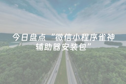 今日盘点“微信小程序雀神辅助器安装包”（详细透视教程）-哔哩哔哩