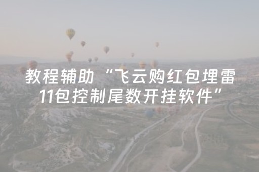 教程辅助“飞云购红包埋雷11包控制尾数开挂软件”（详细透视教程）-哔哩哔哩