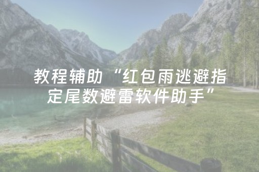 教程辅助“红包雨逃避指定尾数避雷软件助手”（详细透视教程）-哔哩哔哩