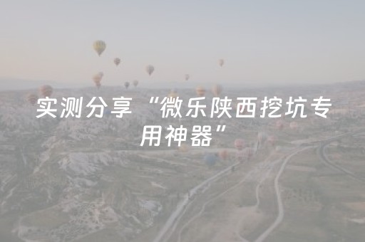 实测分享“微乐陕西挖坑专用神器”（详细辅助教程）-哔哩哔哩