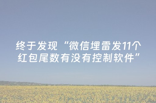 终于发现“微信埋雷发11个红包尾数有没有控制软件”（详细透视教程）-哔哩哔哩