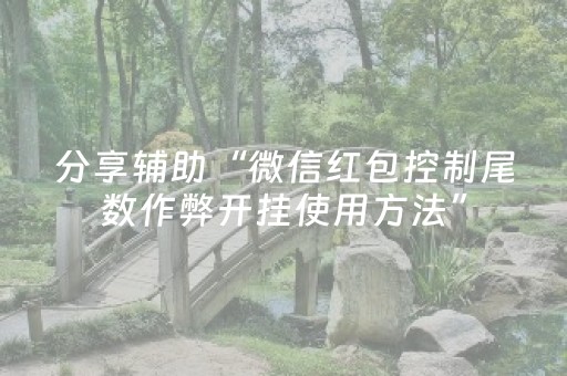 分享辅助“微信红包控制尾数作弊开挂使用方法”（详细透视教程）-哔哩哔哩