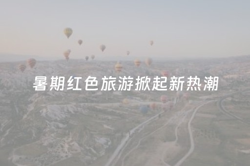 暑期红色旅游掀起新热潮
