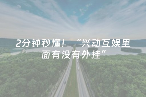 2分钟秒懂！“兴动互娱里面有没有外挂”（详细辅助教程）-哔哩哔哩