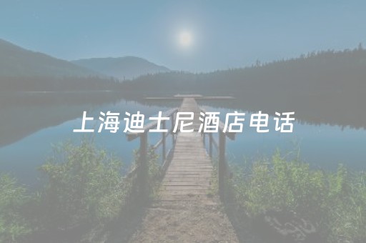 上海迪士尼酒店电话（上海迪士尼酒店哪个好）