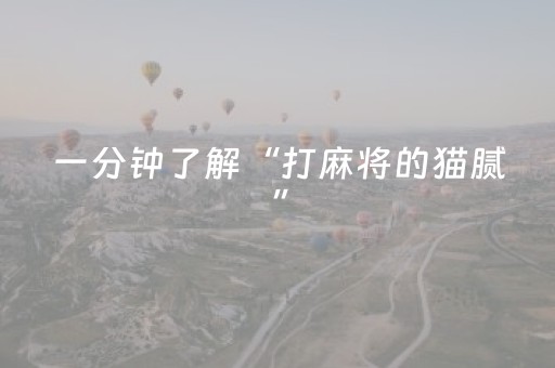 一分钟了解“打麻将的猫腻”（怎么能让牌好一点)
