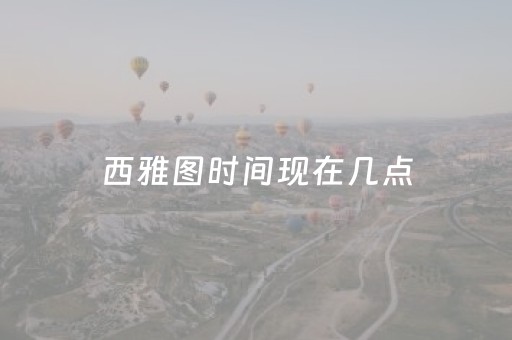 西雅图时间现在几点（西雅图时间现在几点了怎样做鸡腿）