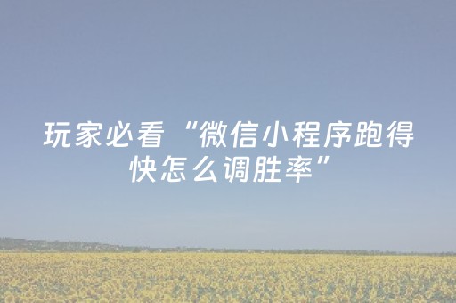 给玩家盘点十款“微信小程序辽宁麻将助赢神器购买”（通用挂软件多少钱)