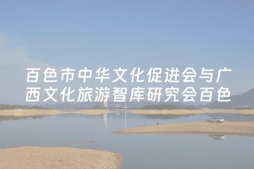 百色市中华文化促进会与广西文化旅游智库研究会百色中心成立