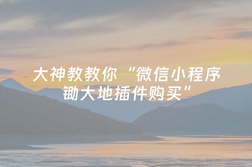 大神教教你“微信小程序锄大地插件购买”（辅助挂发牌规律)