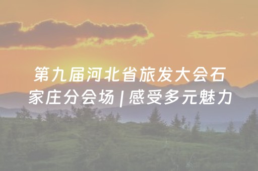 第九届河北省旅发大会石家庄分会场 | 感受多元魅力与蓬勃生机 石家庄国际旅行者欢乐季观摩项目抢先看