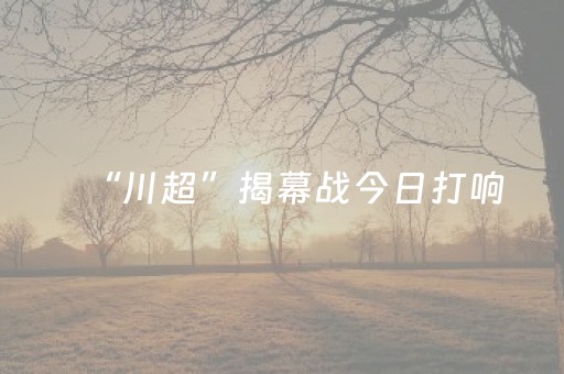 “川超”揭幕战今日打响，全省文旅系统量身定制系列惠民套餐 来，跟着“川超”游四川