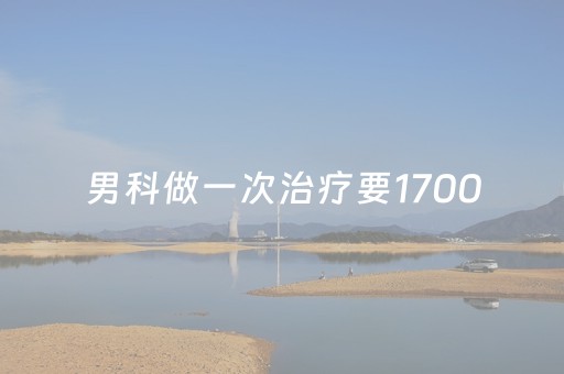 男科做一次治疗要1700（男科做一次治疗要1700元,做几次）