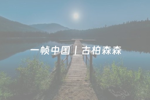 一帧中国丨古柏森森，苍劲如昔（2025年9月22日）