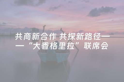 共商新合作 共探新路径——“大香格里拉”联席会议再扩圈 共绘文旅新蓝图