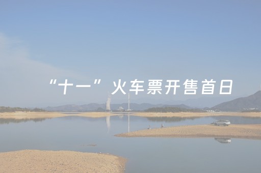 “十一”火车票开售首日，青岛位列热度前十城市