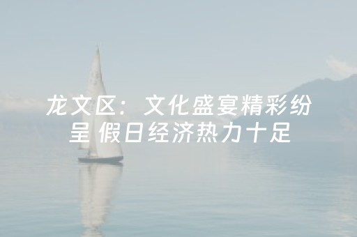 龙文区：文化盛宴精彩纷呈 假日经济热力十足