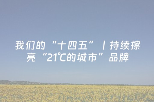 我们的“十四五”丨持续擦亮“21℃的城市”品牌，安顺加快建设一流旅游城市