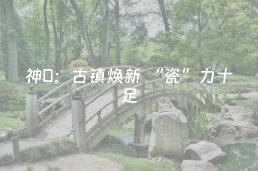神垕：古镇焕新 “瓷”力十足