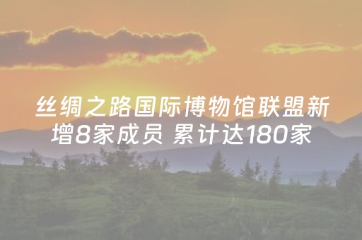 丝绸之路国际博物馆联盟新增8家成员 累计达180家