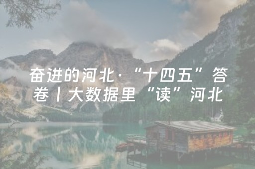 奋进的河北·“十四五”答卷丨大数据里“读”河北（六）：政策全国首创 促进文旅繁荣
