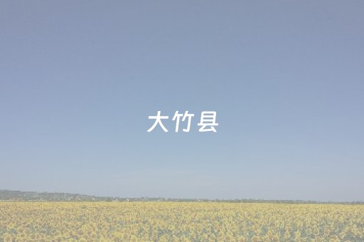 大竹县（大竹县委
）
