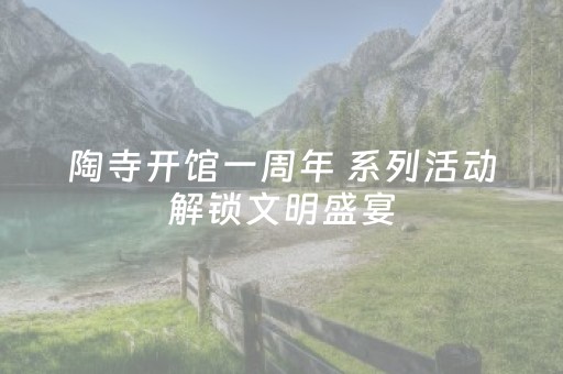陶寺开馆一周年 系列活动解锁文明盛宴