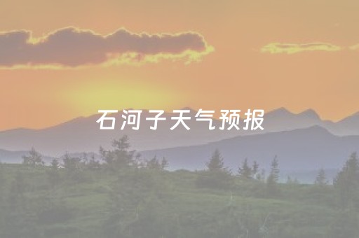 石河子天气预报（石河子天气预报40天）
