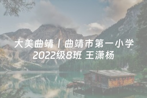 大美曲靖丨曲靖市第一小学2022级8班 王潇杨