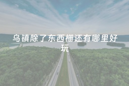 乌镇除了东西栅还有哪里好玩（乌镇除了东西栅还有什么好玩的）