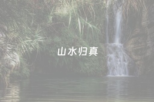 山水归真