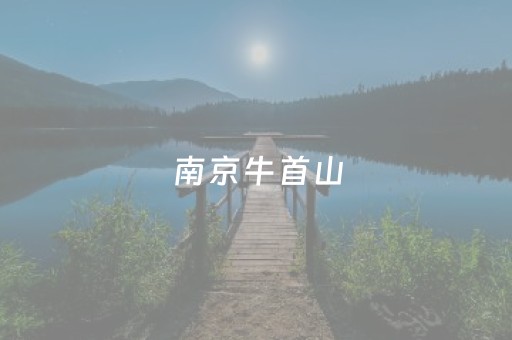 南京牛首山（南京牛首山海拔多少米高）
