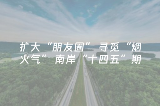 扩大“朋友圈” 寻觅“烟火气” 南岸“十四五”期间持续加强国内外交流合作