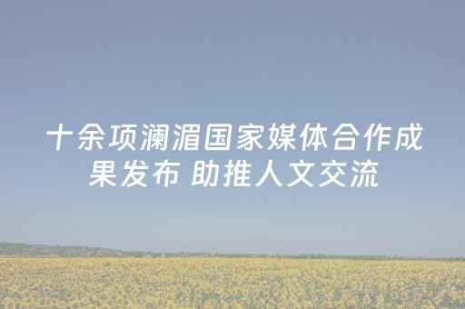 十余项澜湄国家媒体合作成果发布 助推人文交流