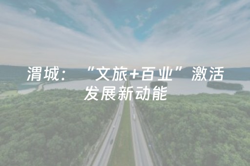 渭城：“文旅+百业”激活发展新动能