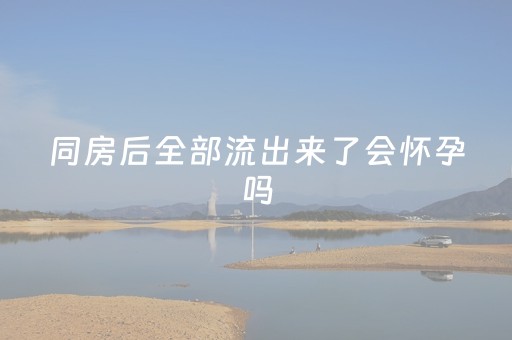 同房后全部流出来了会怀孕吗（下面像流水一样是不是怀孕了）