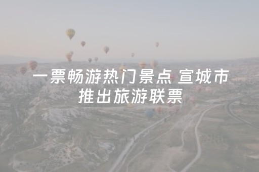 一票畅游热门景点 宣城市推出旅游联票