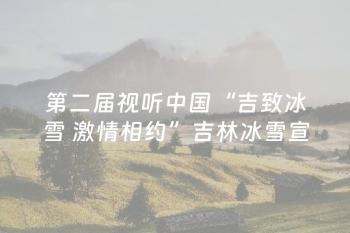 第二届视听中国“吉致冰雪 激情相约”吉林冰雪宣推活动走进《G331号秘境来信》取景地