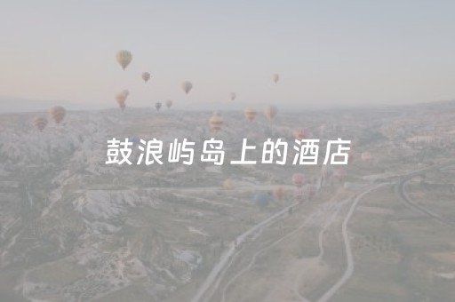 鼓浪屿岛上的酒店（鼓浪屿岛上的酒店哪个比较好）