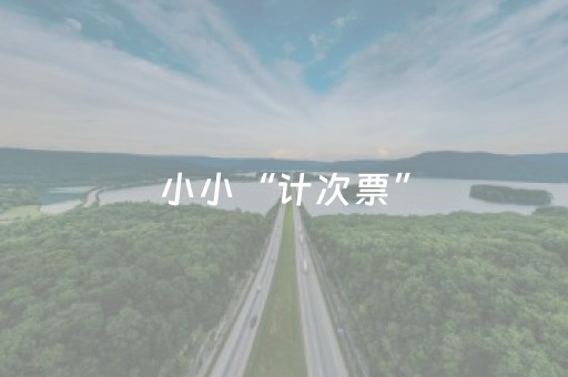 小小“计次票”，文旅“大文章”