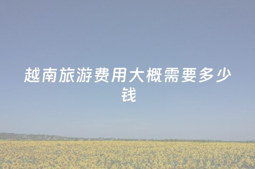 越南旅游费用大概需要多少钱（越南旅游大概要花多少钱）