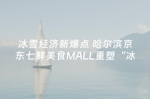 冰雪经济新爆点 哈尔滨京东七鲜美食MALL重塑“冰雪+美食”新体验