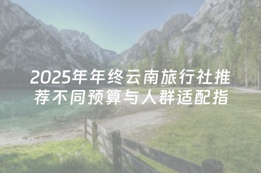2025年年终云南旅行社推荐不同预算与人群适配指南及高可靠性盘点