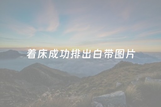 着床成功排出白带图片（怀孕一个月怎么打掉最安全）