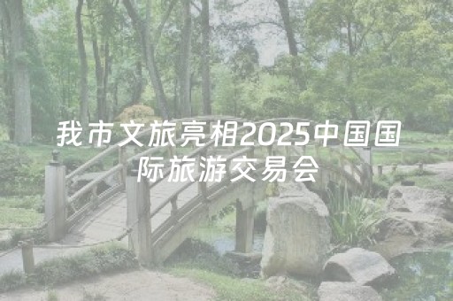 我市文旅亮相2025中国国际旅游交易会