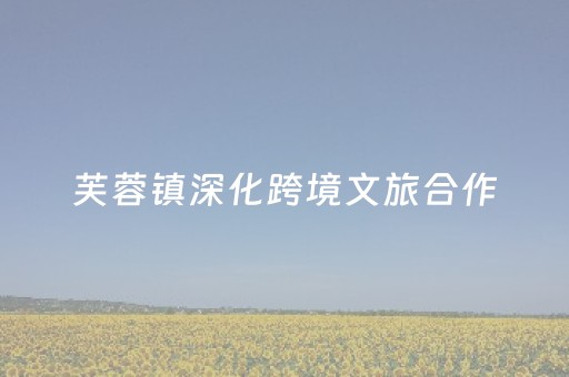 芙蓉镇深化跨境文旅合作