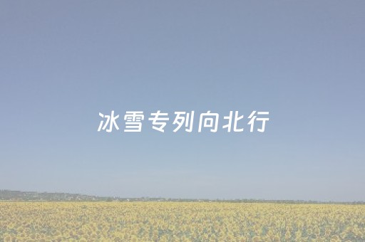 冰雪专列向北行，热“雪”沸腾暖寒冬