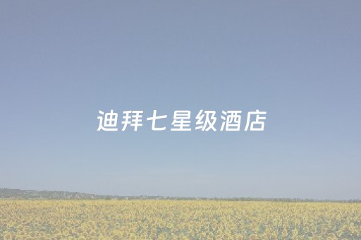 迪拜七星级酒店（迪拜七星级酒店内部图片）