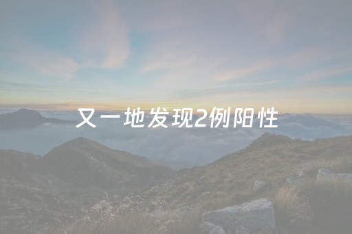 又一地发现2例阳性（这两地新增3例本土确诊）