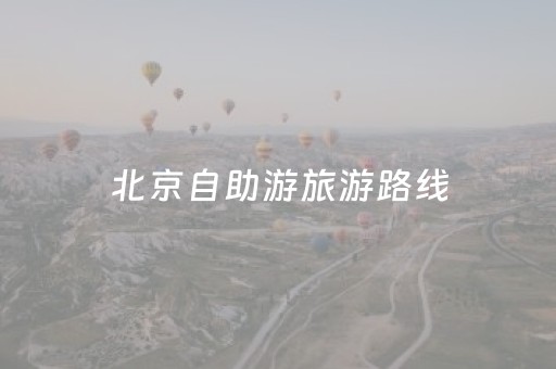 北京自助游旅游路线（自助游北京攻略）